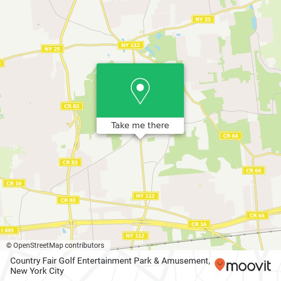 Country Fair Golf Entertainment Park & Amusement map