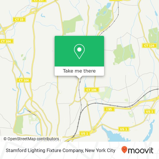 Stamford Lighting Fixture Company map
