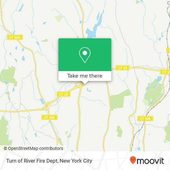 Mapa de Turn of River Fire Dept