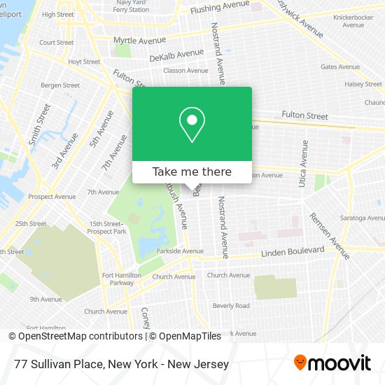 77 Sullivan Place map