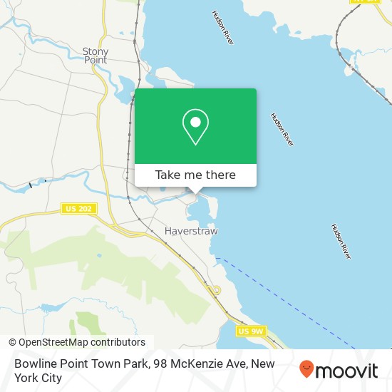 Bowline Point Town Park, 98 McKenzie Ave map