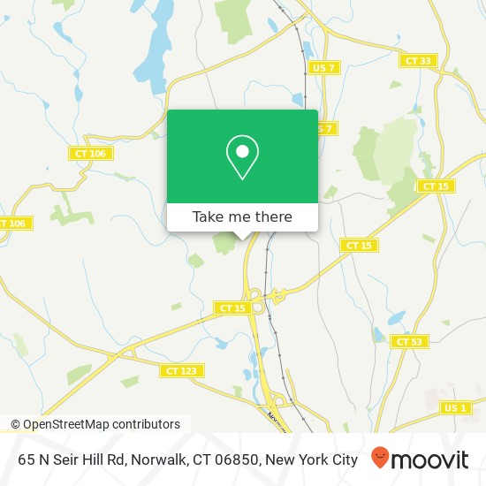 65 N Seir Hill Rd, Norwalk, CT 06850 map