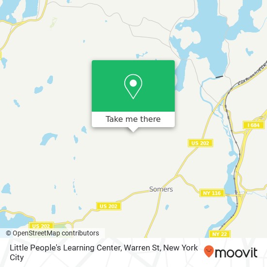 Little People's Learning Center, Warren St map