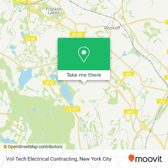 Vol-Tech Electrical Contracting map