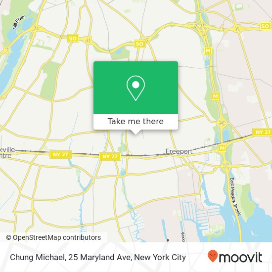 Chung Michael, 25 Maryland Ave map