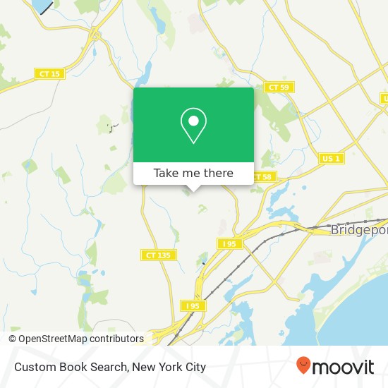 Custom Book Search map