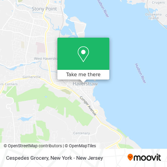 Cespedes Grocery map
