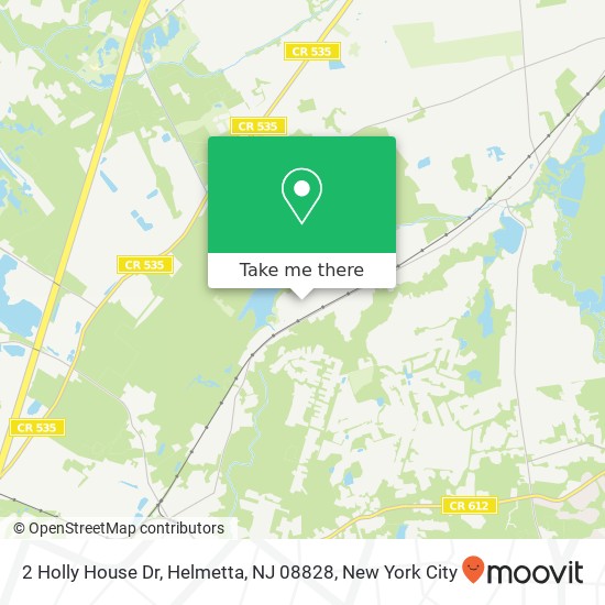 2 Holly House Dr, Helmetta, NJ 08828 map