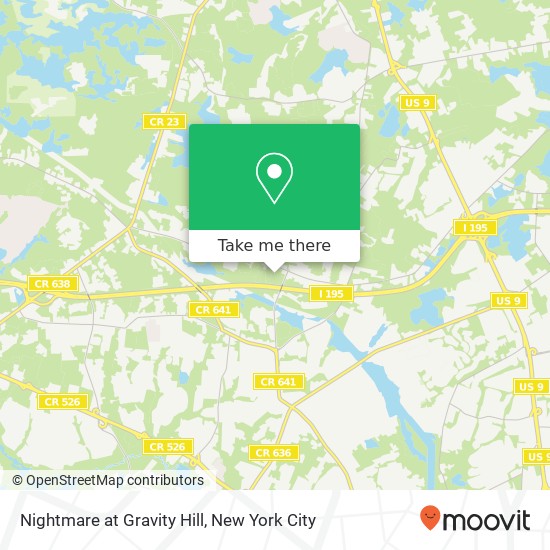 Nightmare at Gravity Hill map