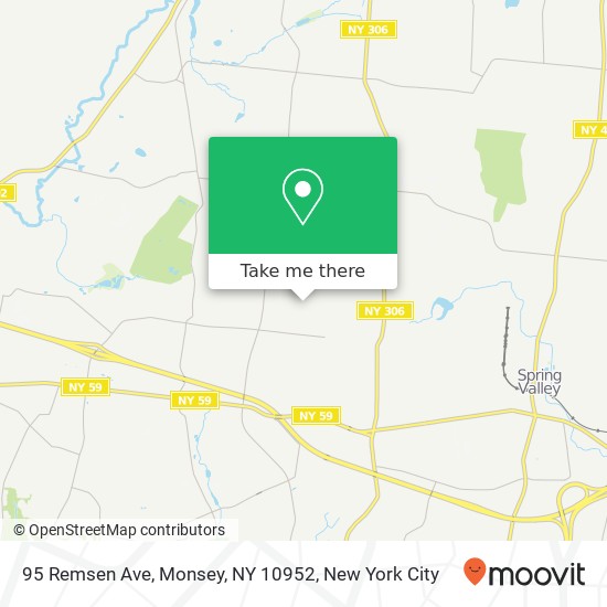 95 Remsen Ave, Monsey, NY 10952 map