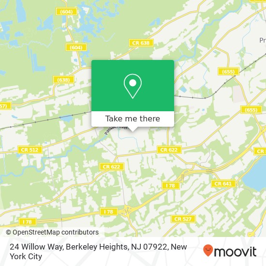 24 Willow Way, Berkeley Heights, NJ 07922 map