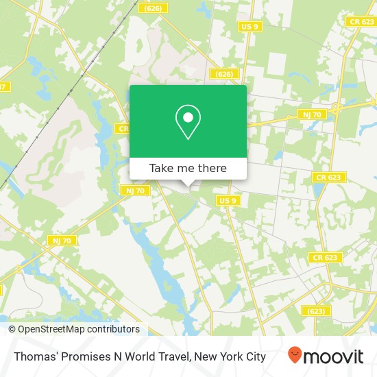 Thomas' Promises N World Travel map