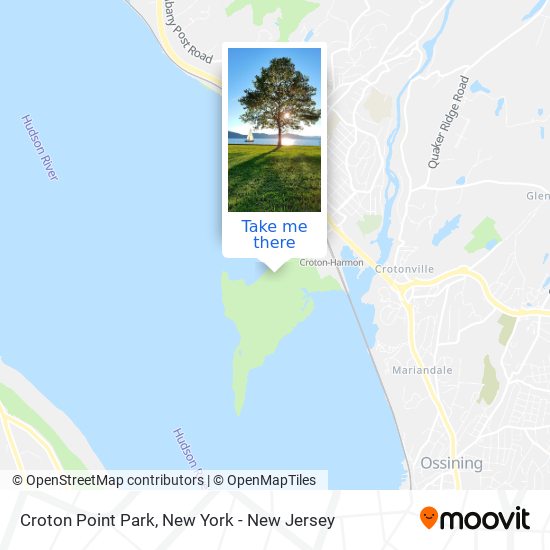 Croton Point Park map