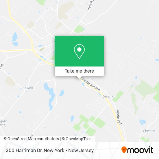 Mapa de 300 Harriman Dr