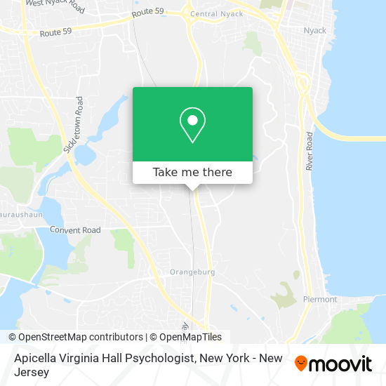 Apicella Virginia Hall Psychologist map