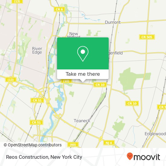 Reos Construction map