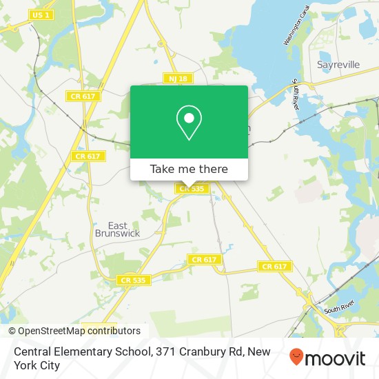 Central Elementary School, 371 Cranbury Rd map