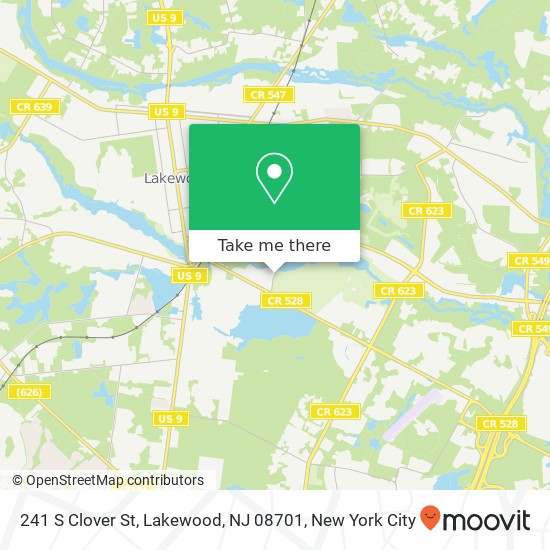 241 S Clover St, Lakewood, NJ 08701 map