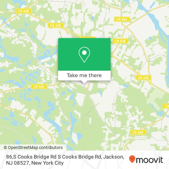 86,S Cooks Bridge Rd S Cooks Bridge Rd, Jackson, NJ 08527 map