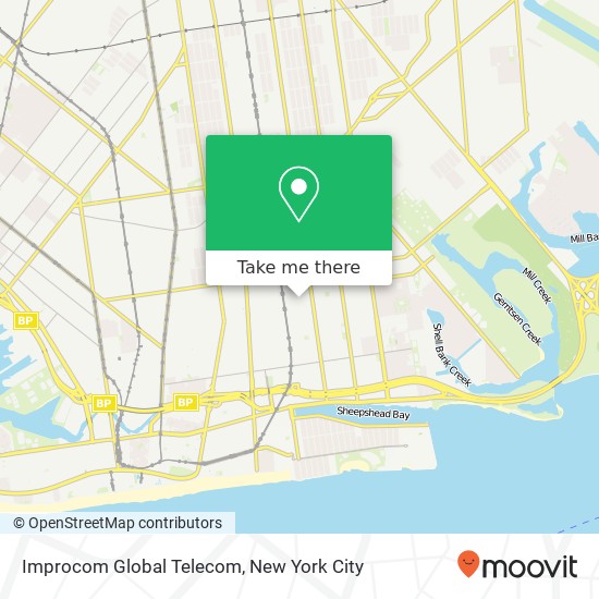 Improcom Global Telecom map