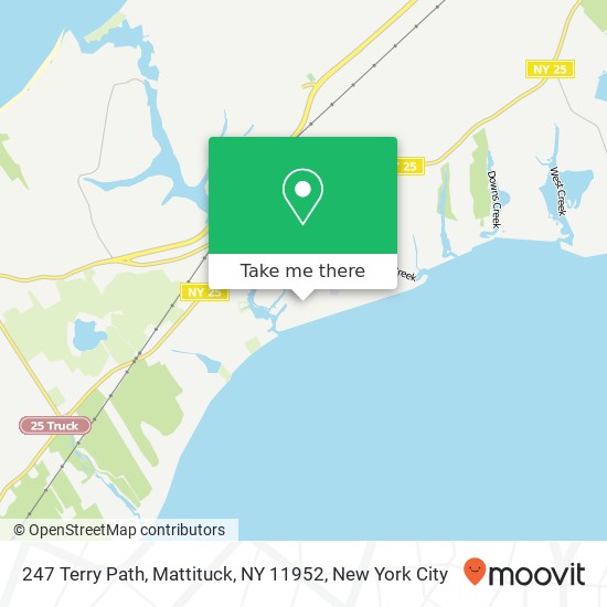 247 Terry Path, Mattituck, NY 11952 map