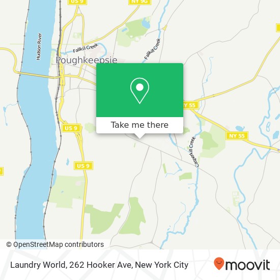Laundry World, 262 Hooker Ave map