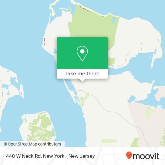 Mapa de 440 W Neck Rd, Lloyd Harbor, NY 11743
