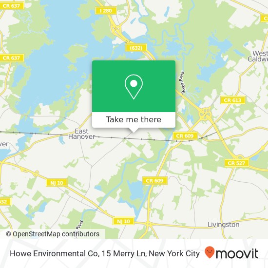 Howe Environmental Co, 15 Merry Ln map