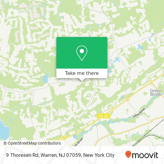 9 Thoresen Rd, Warren, NJ 07059 map