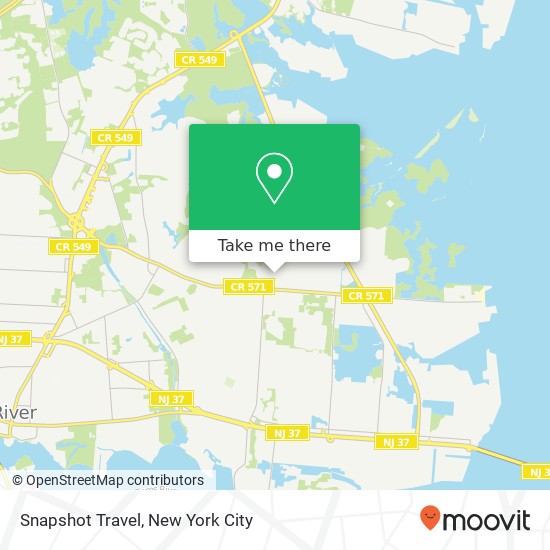 Snapshot Travel map