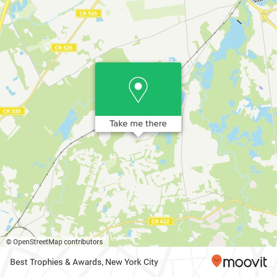 Best Trophies & Awards, 31 Avenue G map