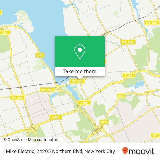 Mike Electric, 24205 Northern Blvd map