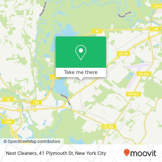 Mapa de Next Cleaners, 41 Plymouth St