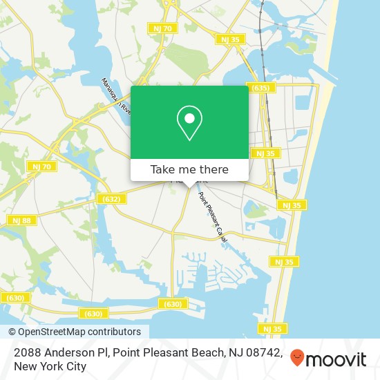 2088 Anderson Pl, Point Pleasant Beach, NJ 08742 map