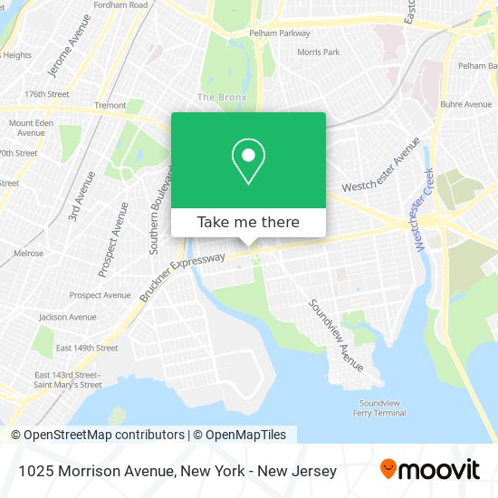 1025 Morrison Avenue map