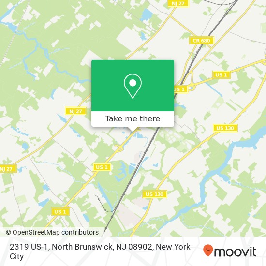 2319 US-1, North Brunswick, NJ 08902 map