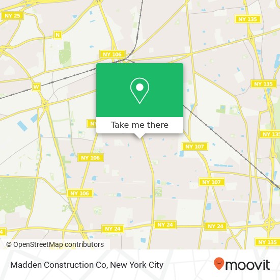 Madden Construction Co map