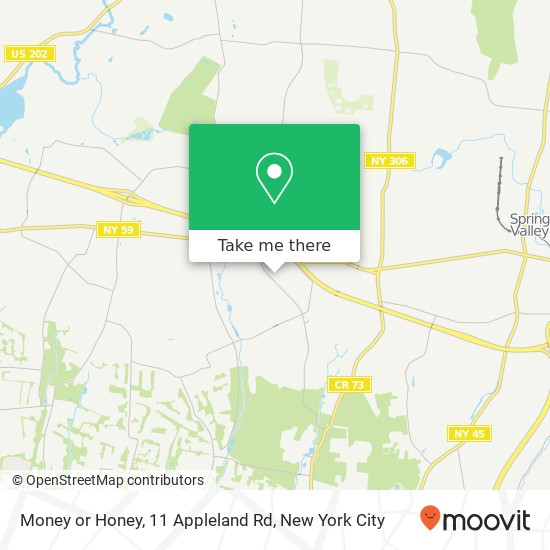 Mapa de Money or Honey, 11 Appleland Rd