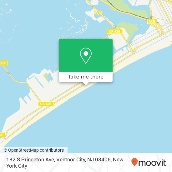 182 S Princeton Ave, Ventnor City, NJ 08406 map