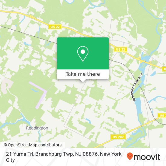 21 Yuma Trl, Branchburg Twp, NJ 08876 map