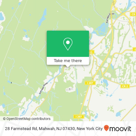 28 Farmstead Rd, Mahwah, NJ 07430 map