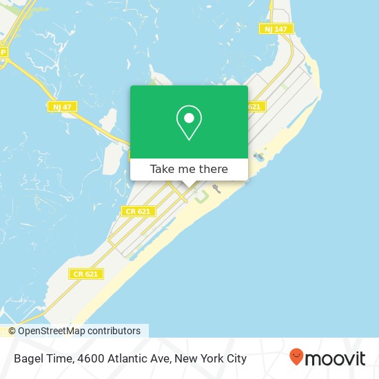 Bagel Time, 4600 Atlantic Ave map