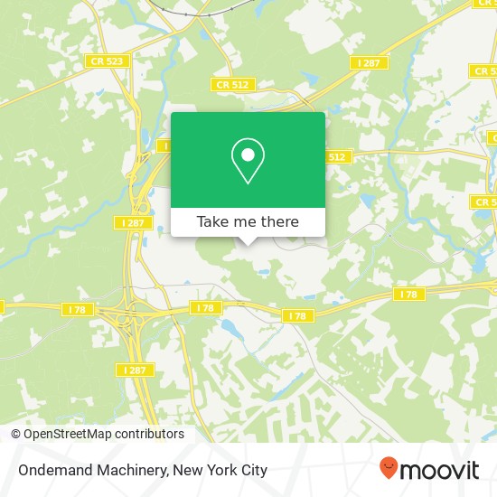 Ondemand Machinery map