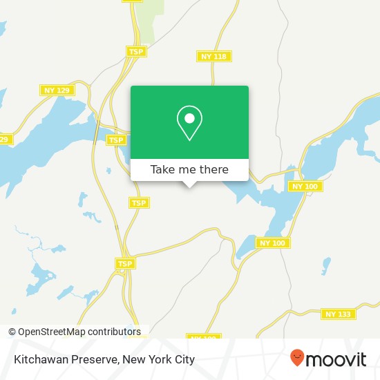 Kitchawan Preserve map