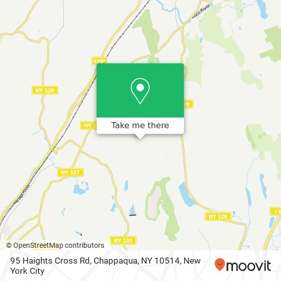 95 Haights Cross Rd, Chappaqua, NY 10514 map