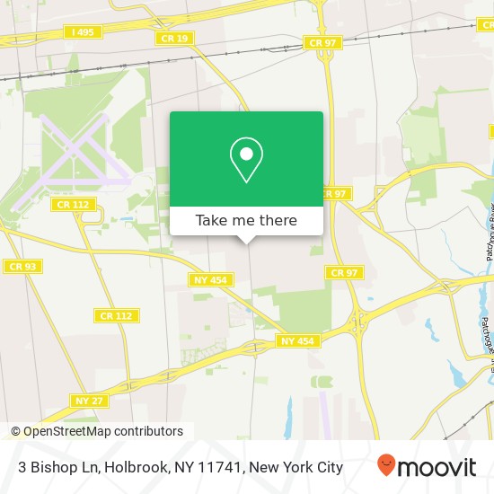 3 Bishop Ln, Holbrook, NY 11741 map