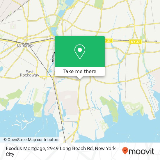 Mapa de Exodus Mortgage, 2949 Long Beach Rd