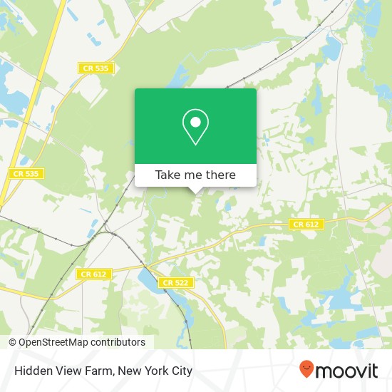 Hidden View Farm, 164 Old Forge Rd map