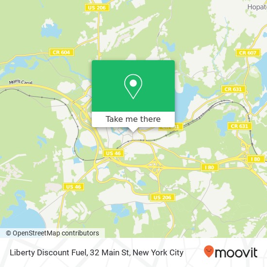 Mapa de Liberty Discount Fuel, 32 Main St