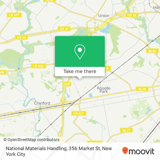 National Materials Handling, 356 Market St map